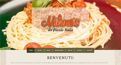 Desktop Screenshot of milanos.us.com